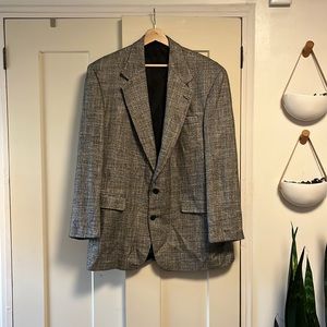 Houndstooth blazer